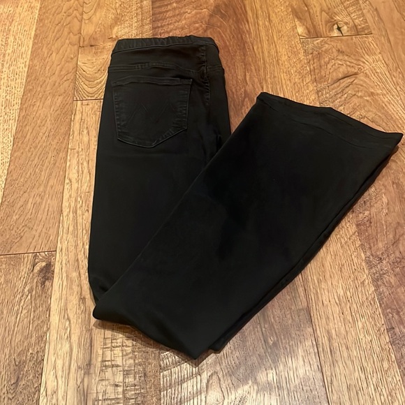 Mother Woman’s Black Pull On The Quickie Cruiser Pants Size 26 - Picture 1 of 7